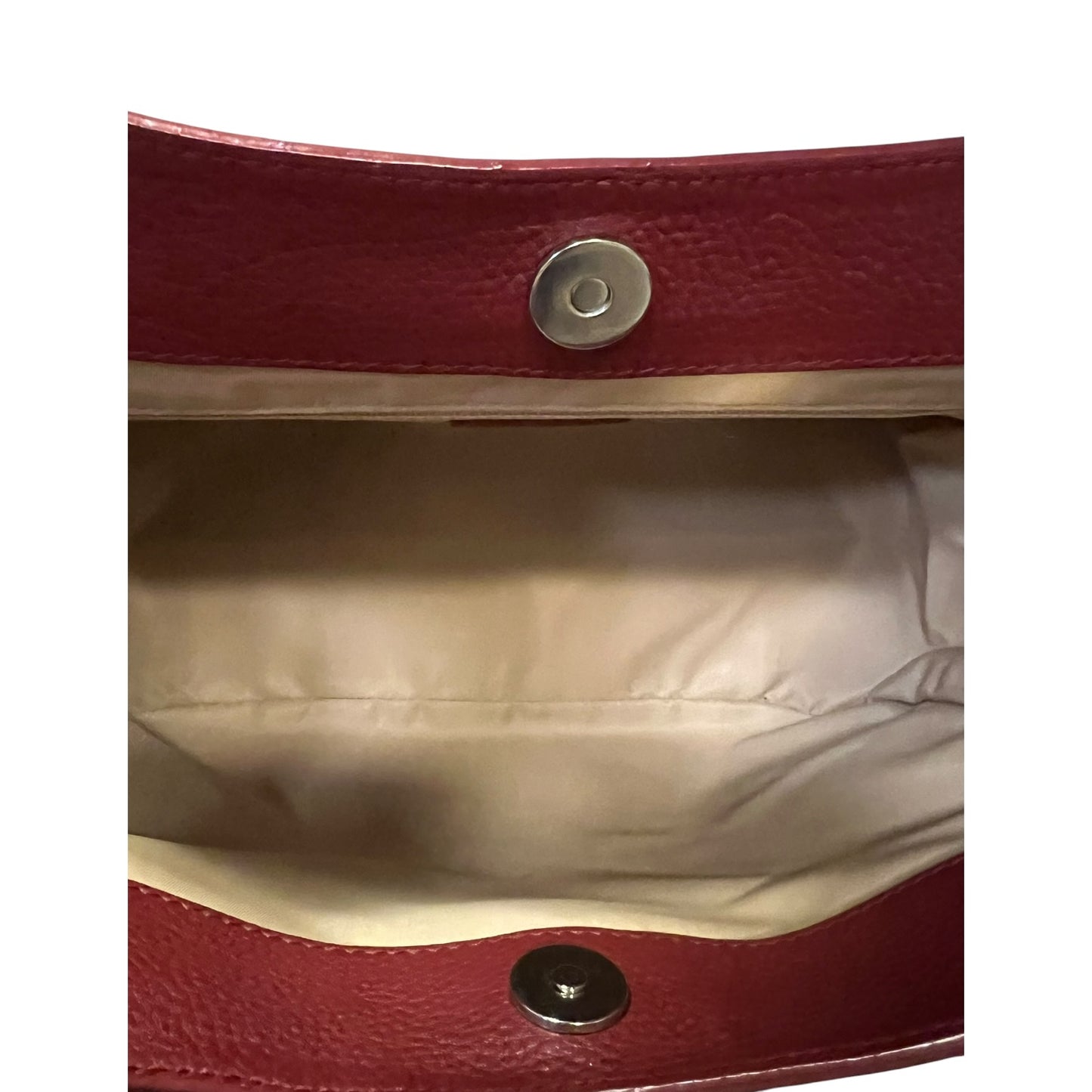 DIOR Diorissimo Street Chic Shoulder Bag in Red