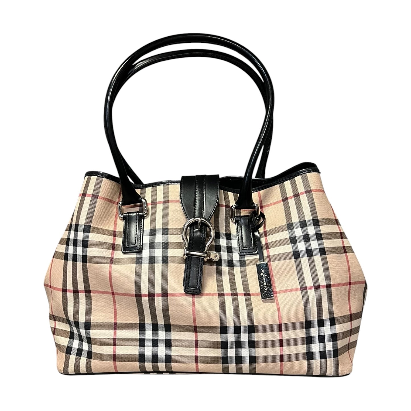 BURBERRY House Check Buckle Tote