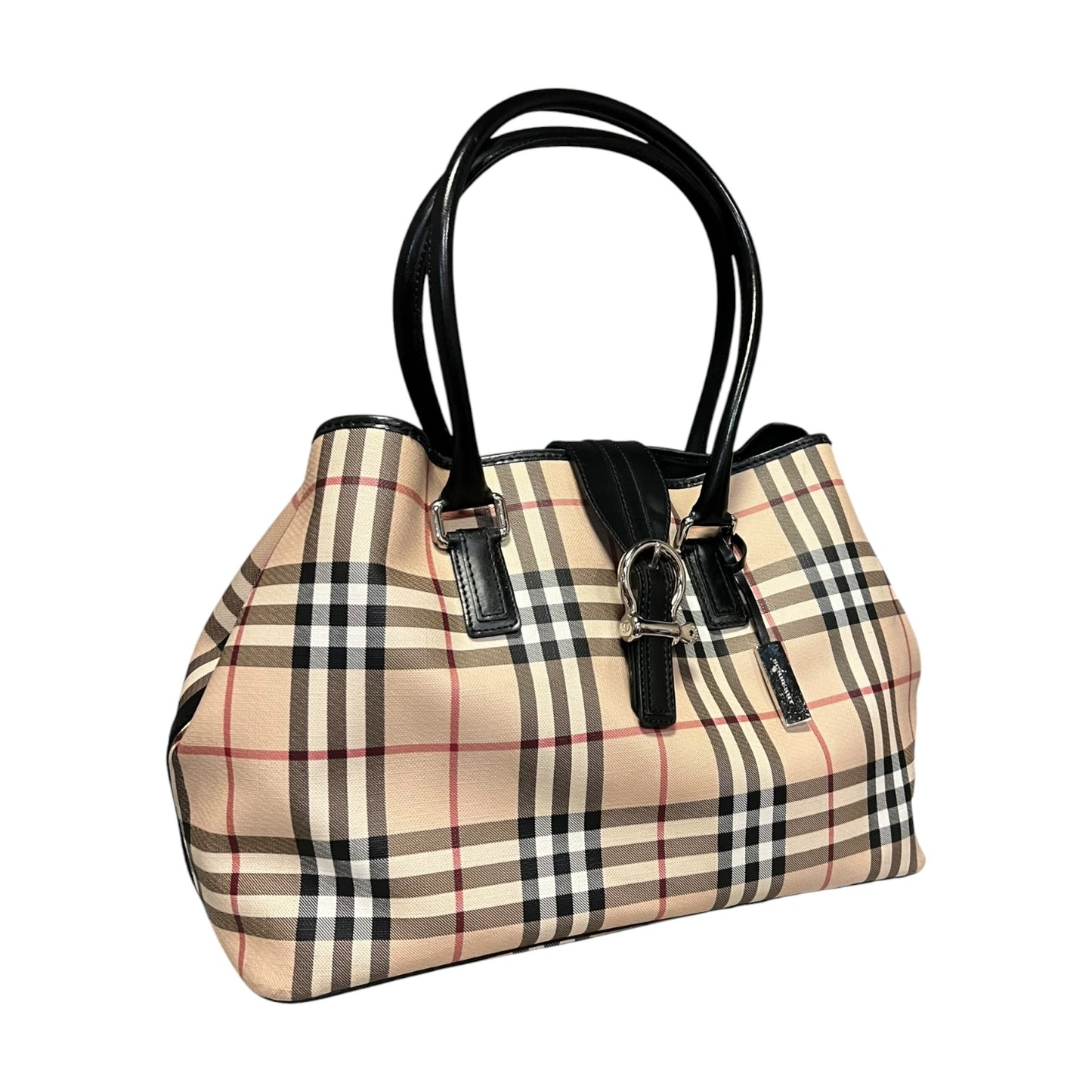 BURBERRY House Check Buckle Tote