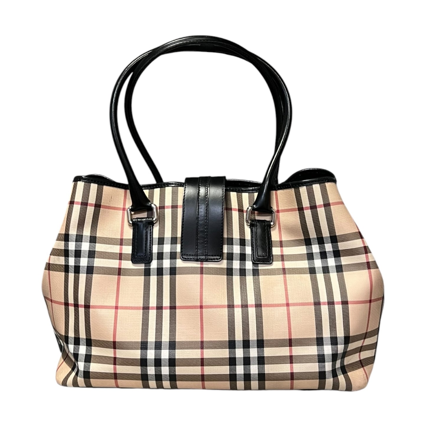 BURBERRY House Check Buckle Tote