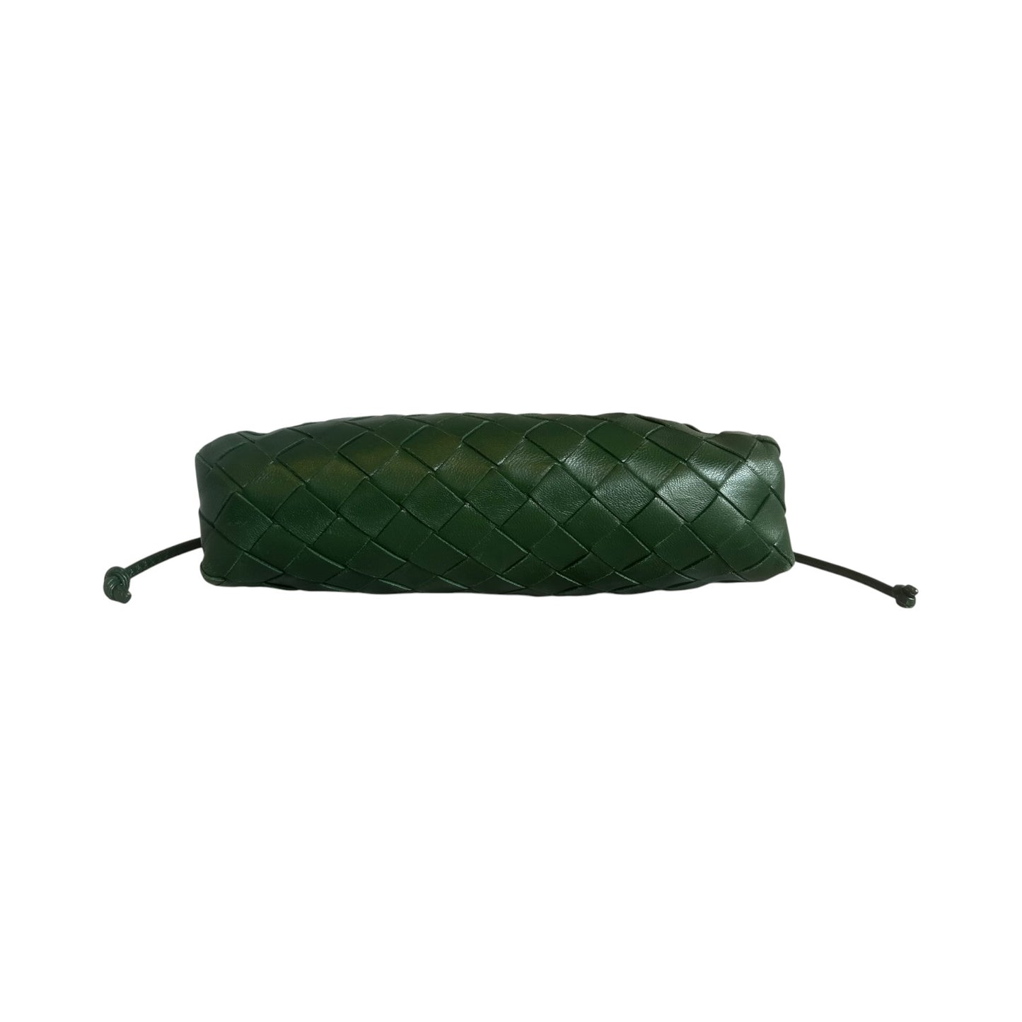 BOTTEGA VENETA Intrecciato Mini Pouch in Green