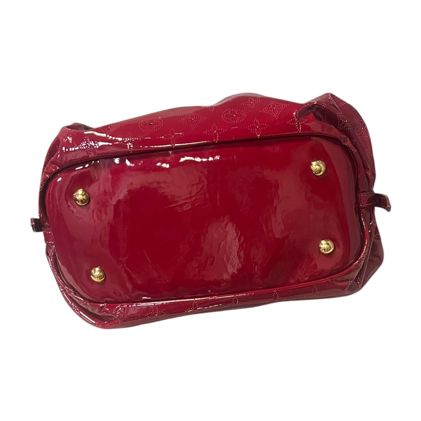 LOUIS VUITTON Surya Vernis L Bag in Cerise