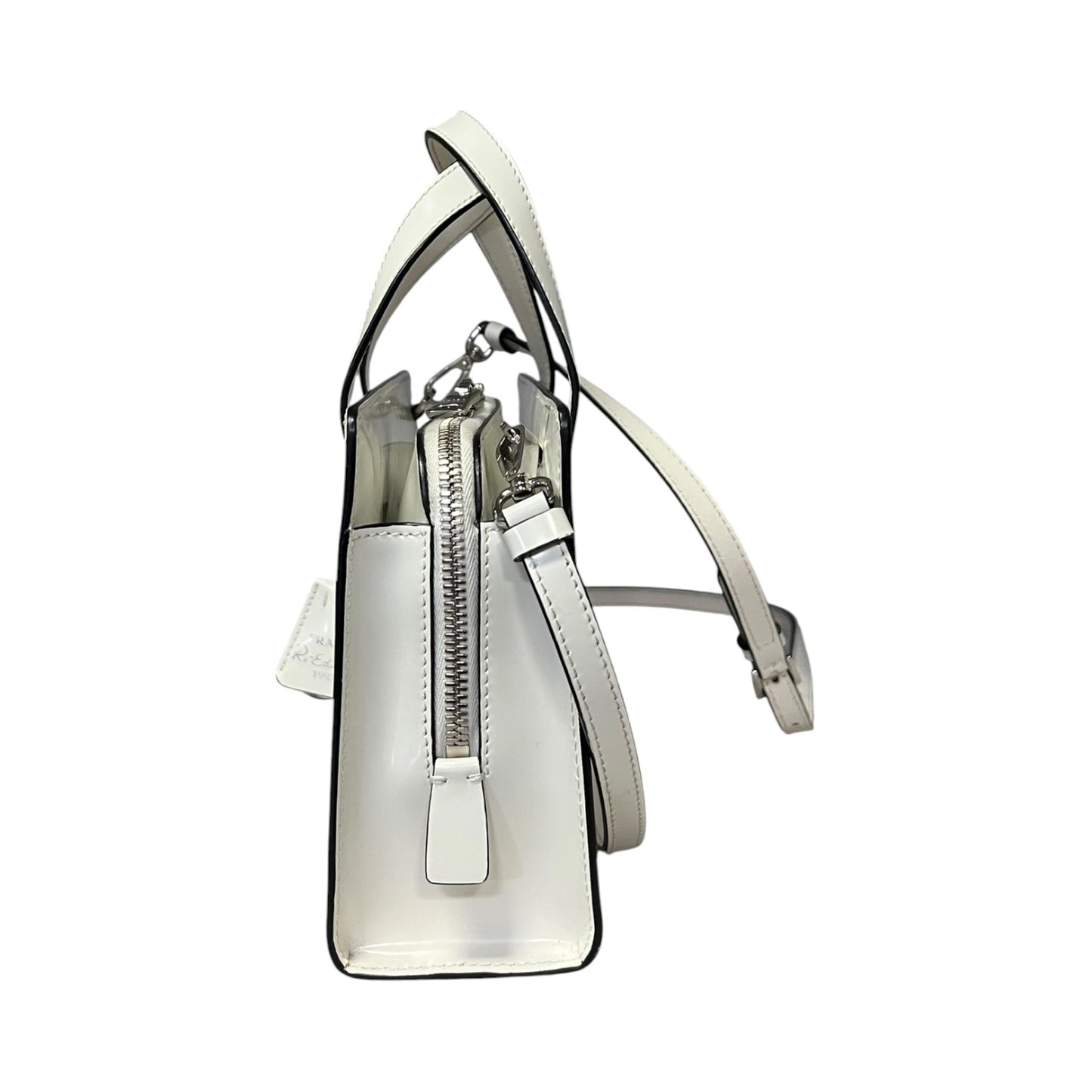 PRADA Re-edition 1995 Top Handle Crossbody in White