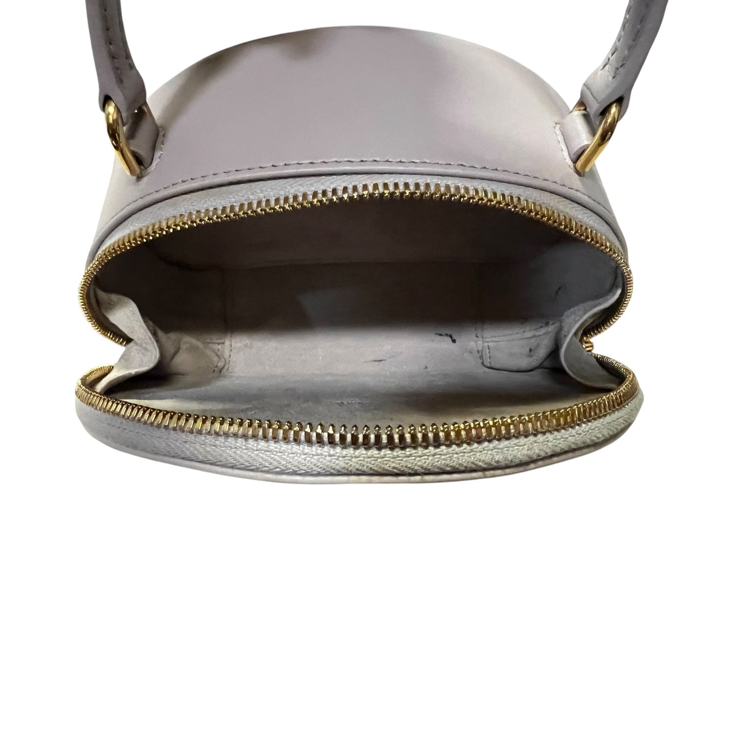 CELINE Triomphe Half moon Top Handle Crossbody in Lavender