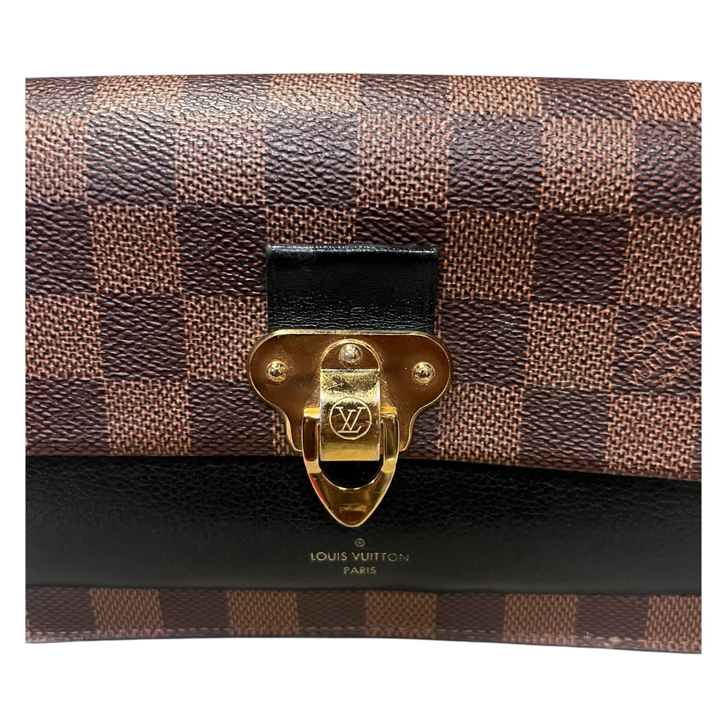 LOUIS VUITTON Vavin WOC in Damier Ebene & Black