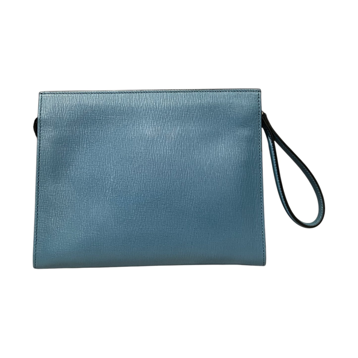 FERRAGAMO Wristlet Pouch in Blue