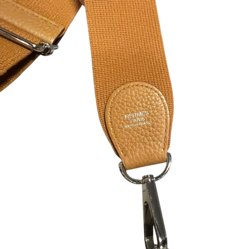 HERMES Evelyne III TGM 40 in Gold Taurillion Clemence Leather
