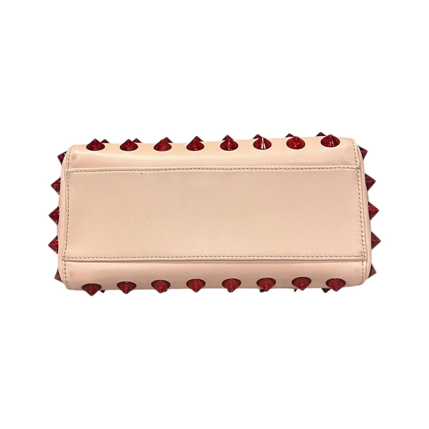 FENDI Spike Mini Peekaboo Handbag