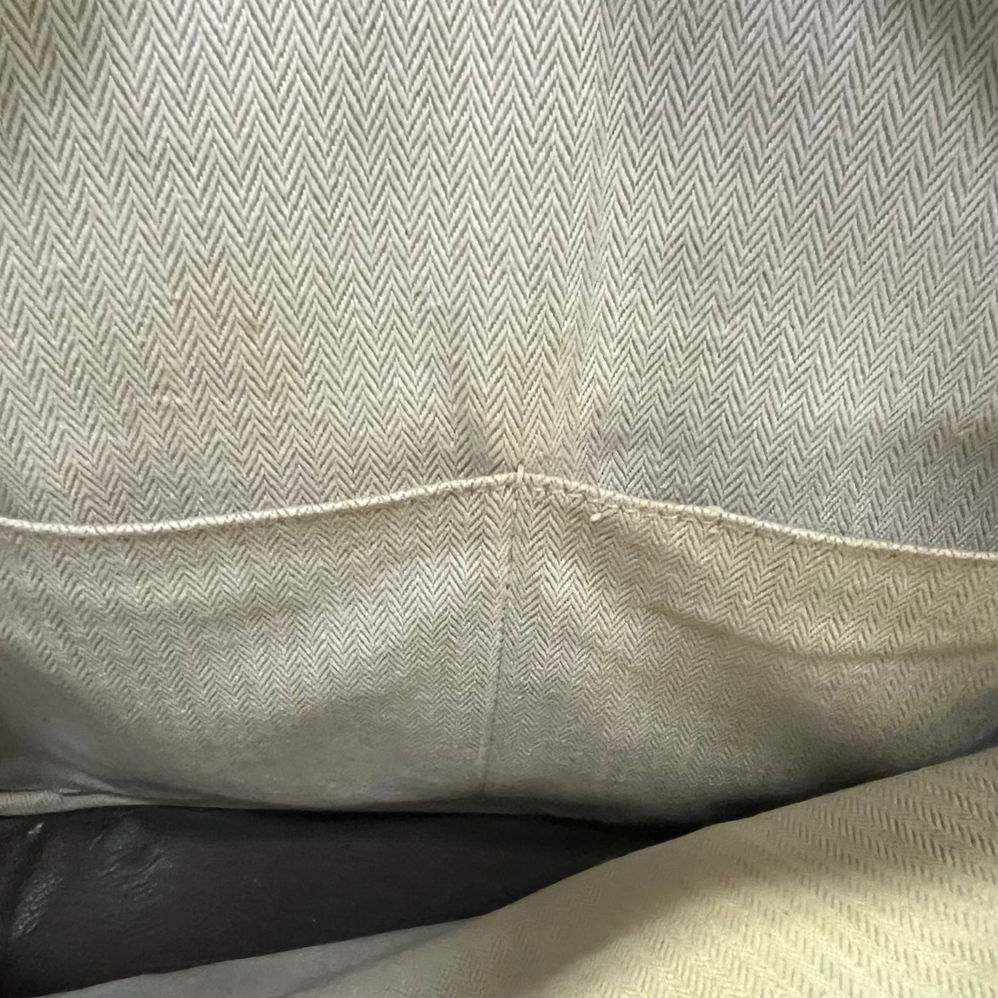 HERMES Steve 35 Messenger Bag in Dark Brown
