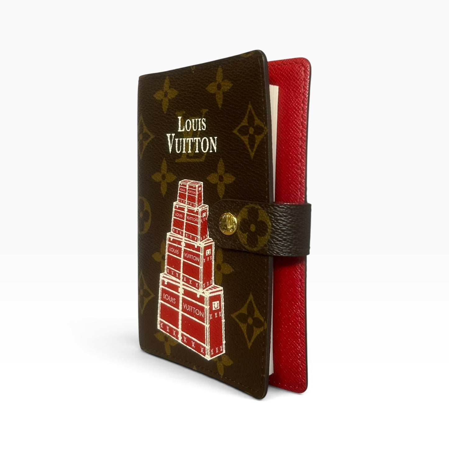 LOUIS VUITTON Malle Empiles Stacked Trunks Agenda PM