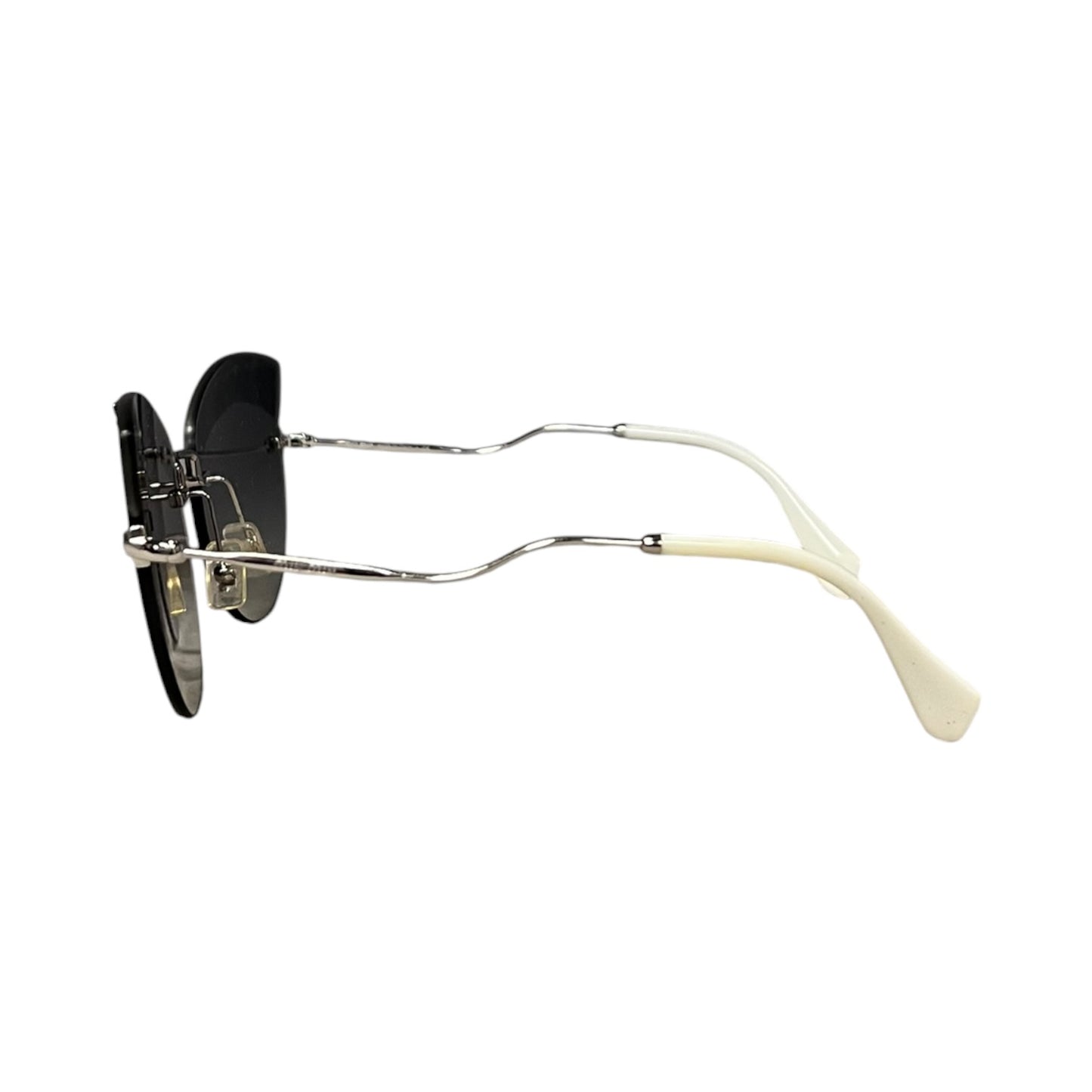 MIU MIU Glitter Cat Eye Sunglasses