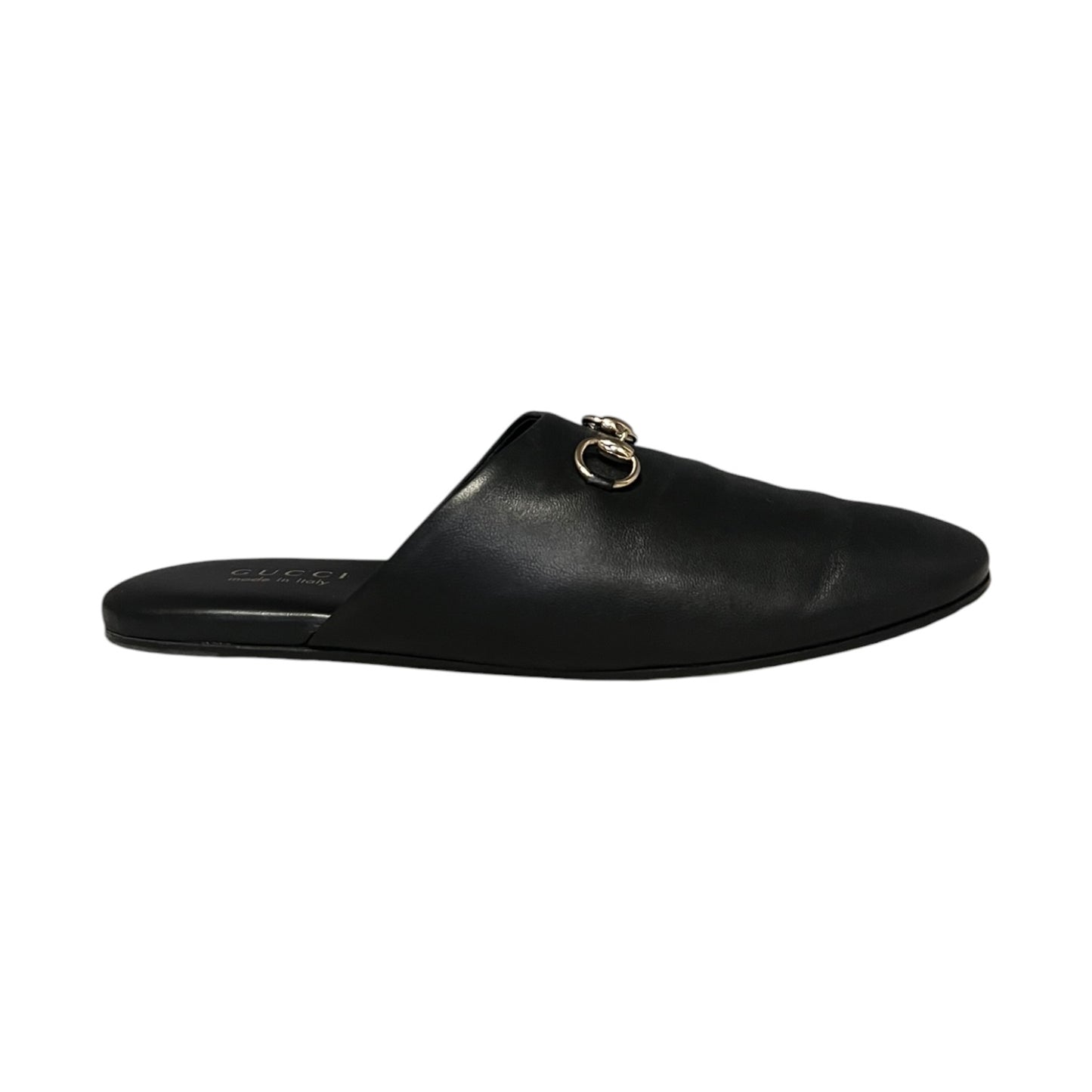 GUCCI Horsebit Mules in Black | 39