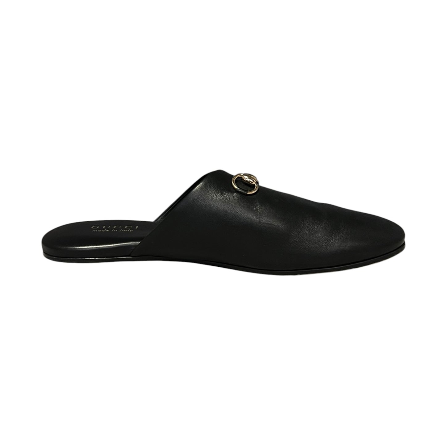 GUCCI Horsebit Mules in Black | 39