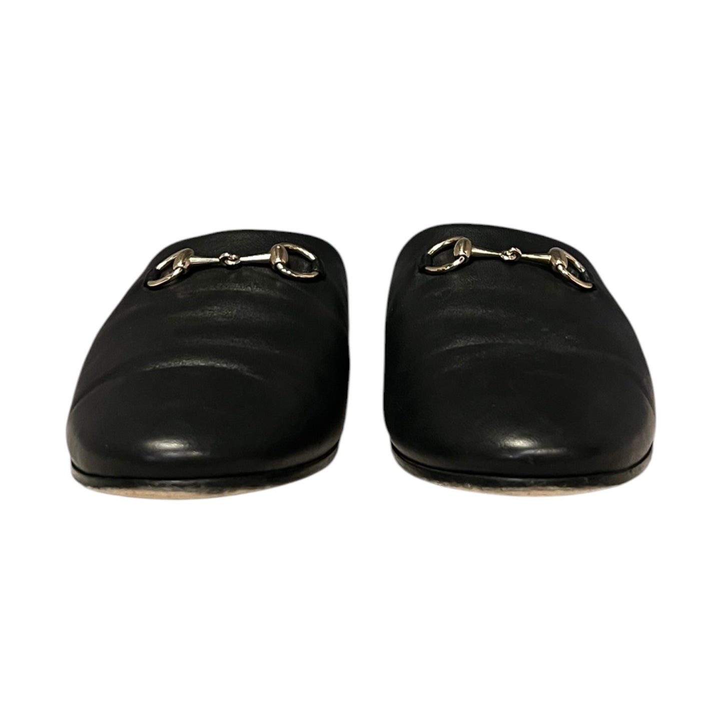 GUCCI Horsebit Mules in Black | 39