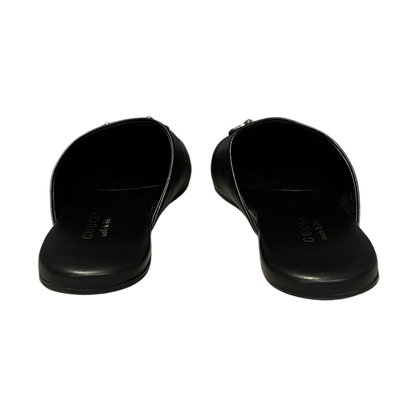 GUCCI Horsebit Mules in Black | 39