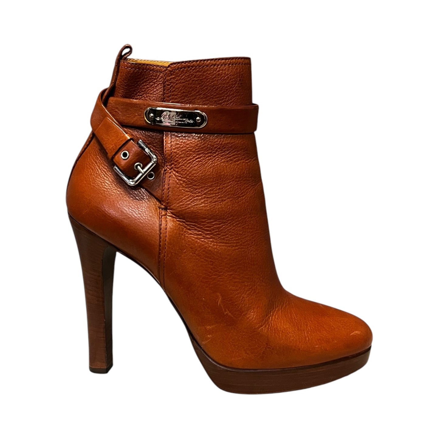 RALPH LAUREN Frances Wrap Booties | 9.5