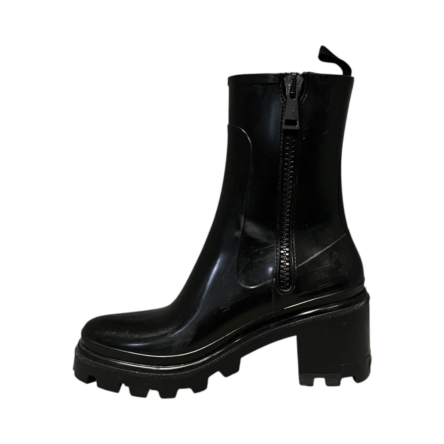MONCLER Loftgrip Rain Boots in Black | 40
