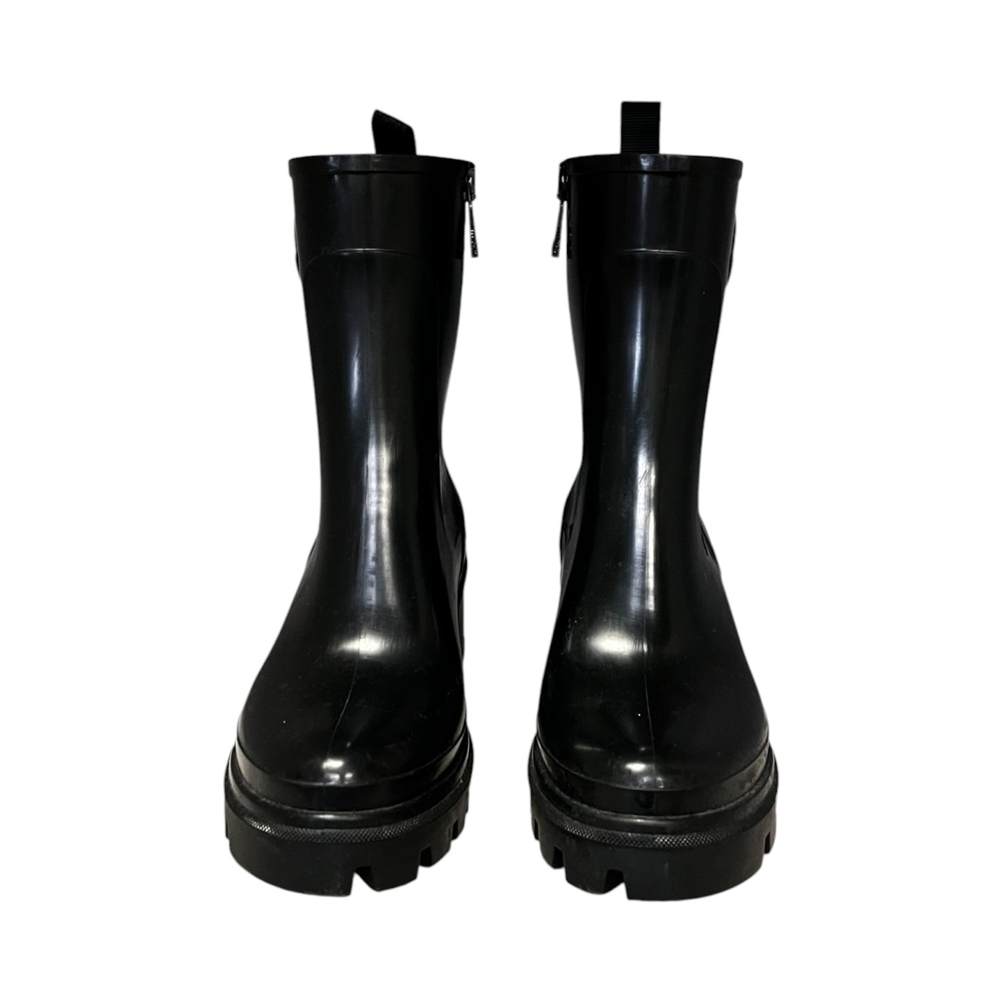 MONCLER Loftgrip Rain Boots in Black | 40