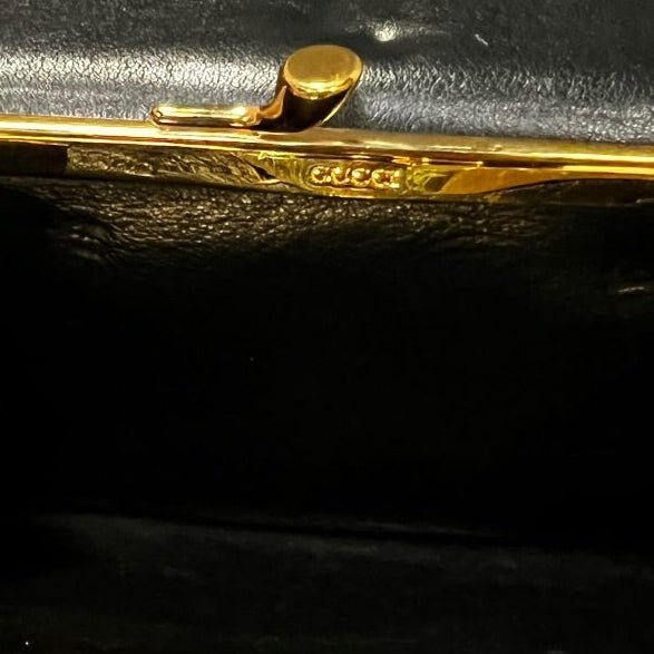 GUCCI Bamboo Wallet in Black