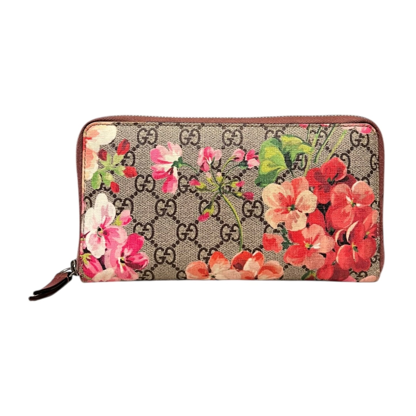 GUCCI GG Monogram Blooms Wallet