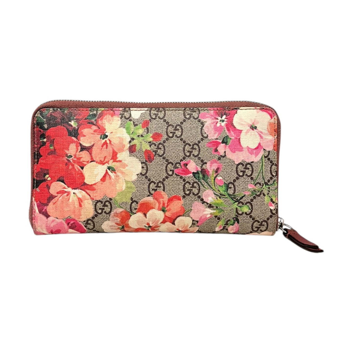 GUCCI GG Monogram Blooms Wallet