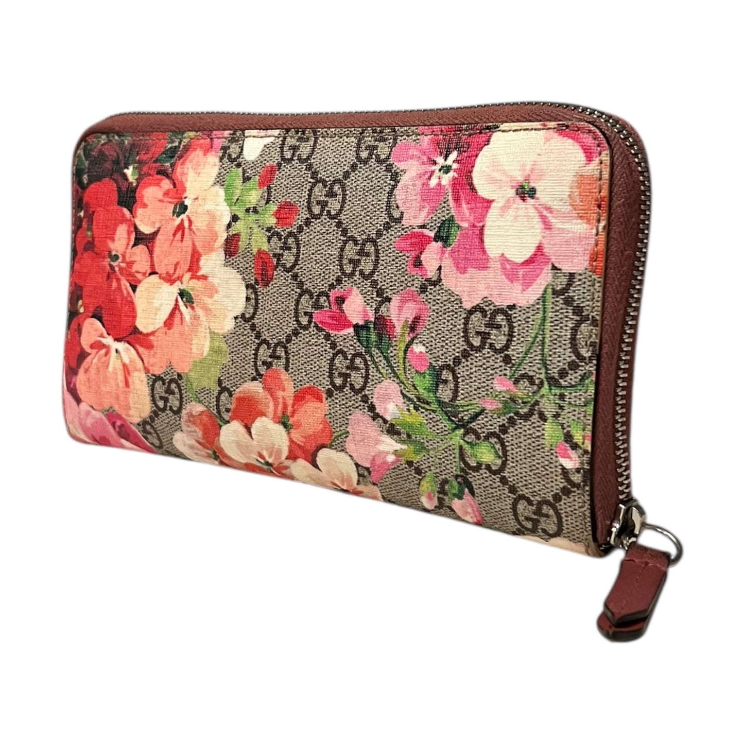 GUCCI GG Monogram Blooms Wallet