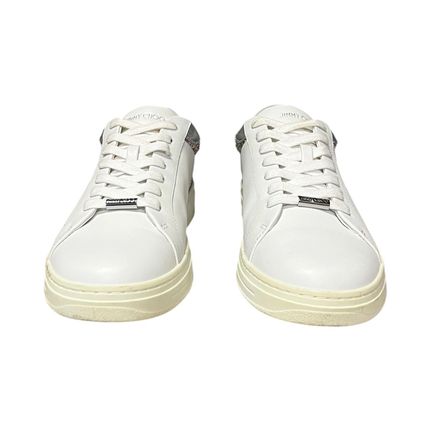 JIMMY CHOO Glitter Sneakers | 39