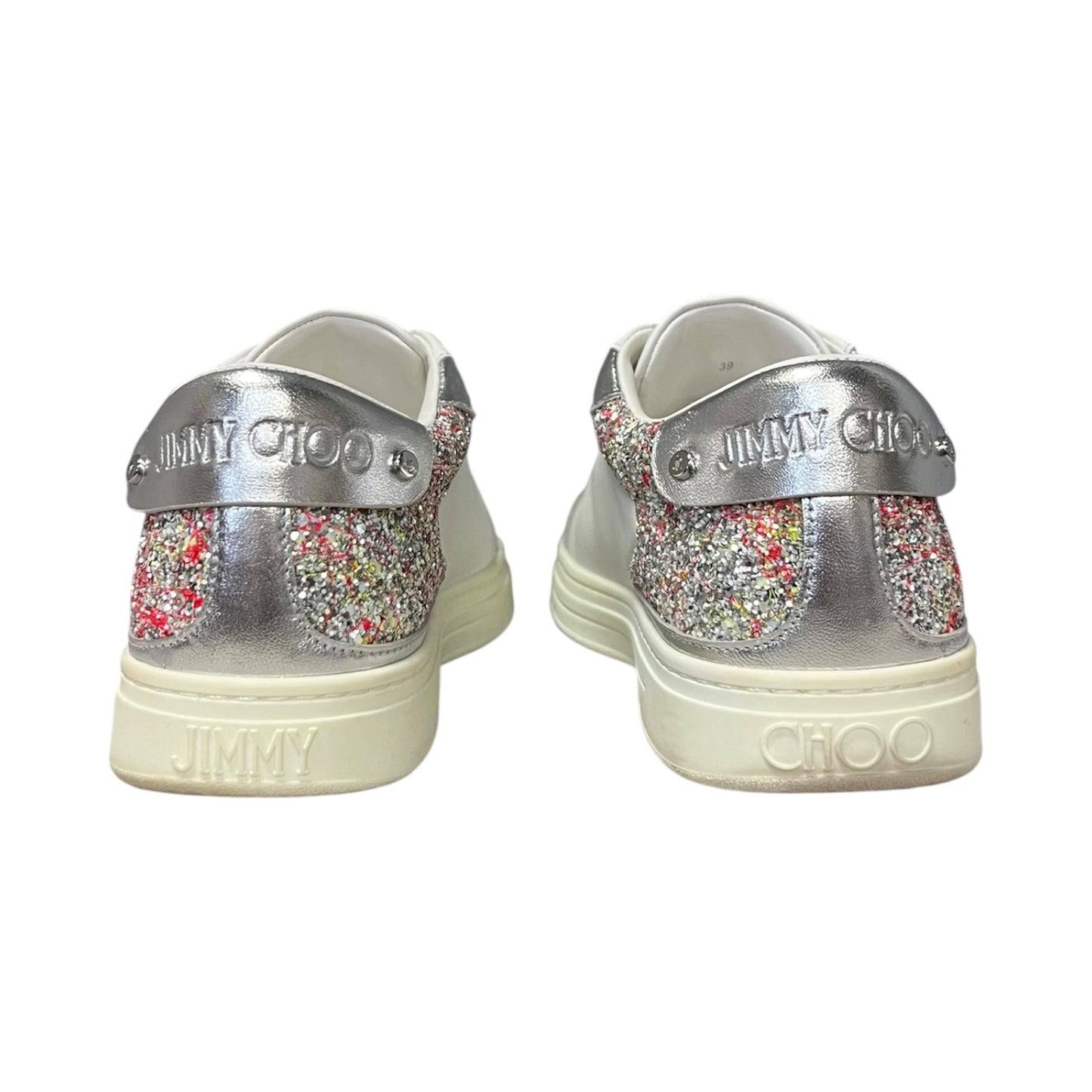 JIMMY CHOO Glitter Sneakers | 39