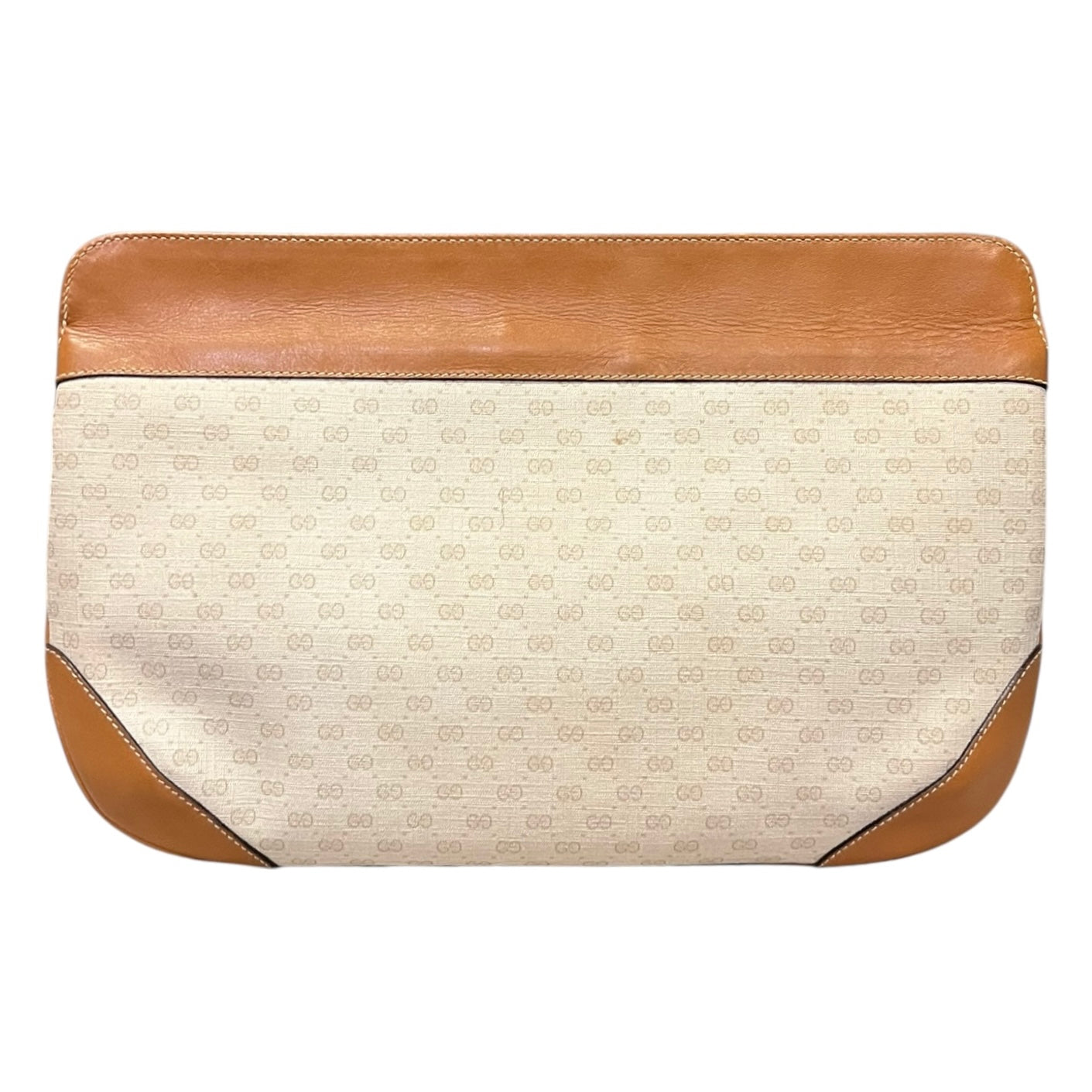 GUCCI Micro GG Pleated Clutch | Vintage