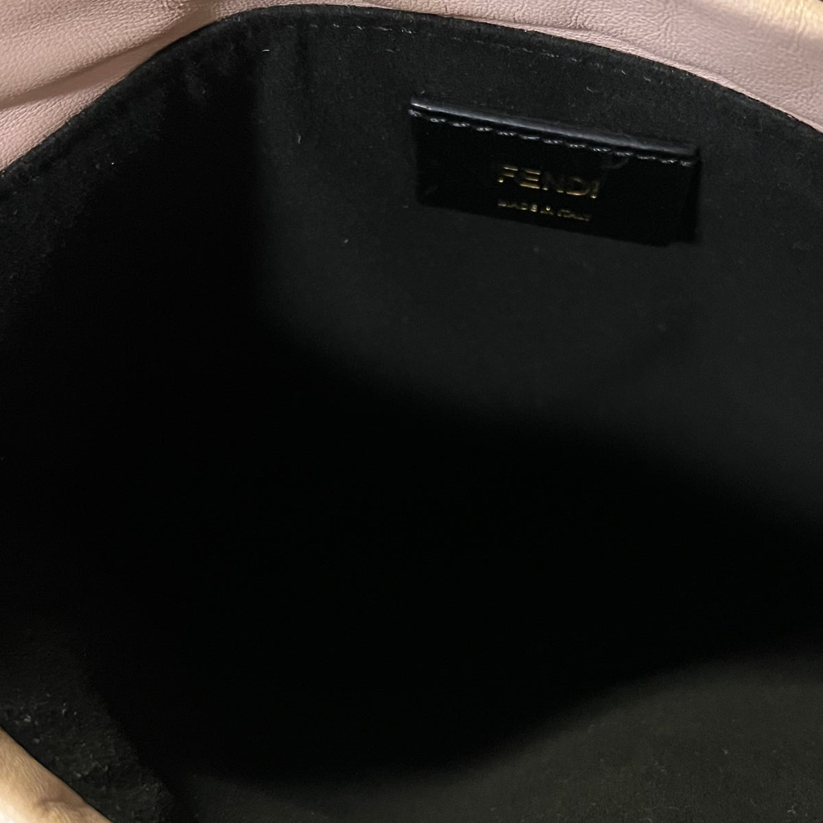 FENDI Drawstring Crossbody Pouch