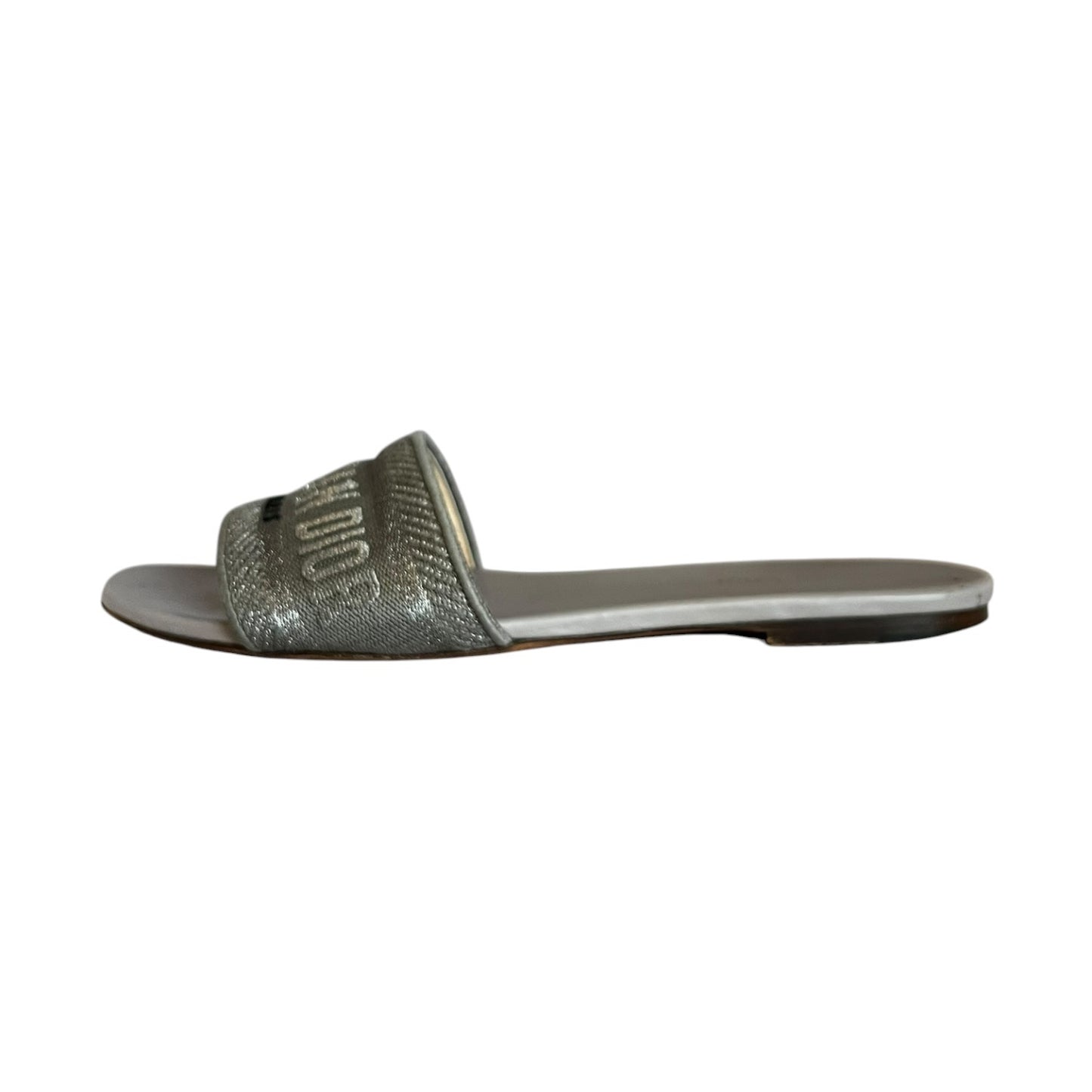 DIOR Dway Slides in Gray | 40