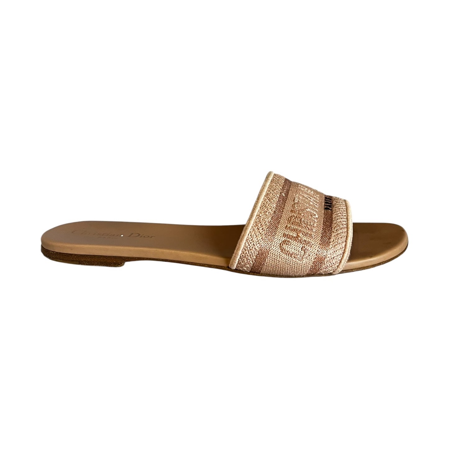 DIOR Dway Slides in Blush | 40