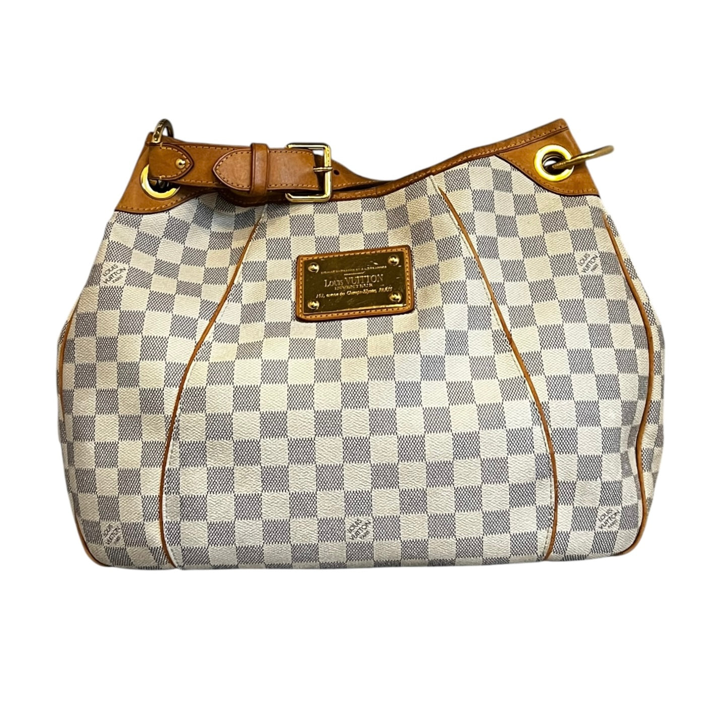 LOUIS VUITTON Galliera PM in Damier Azur