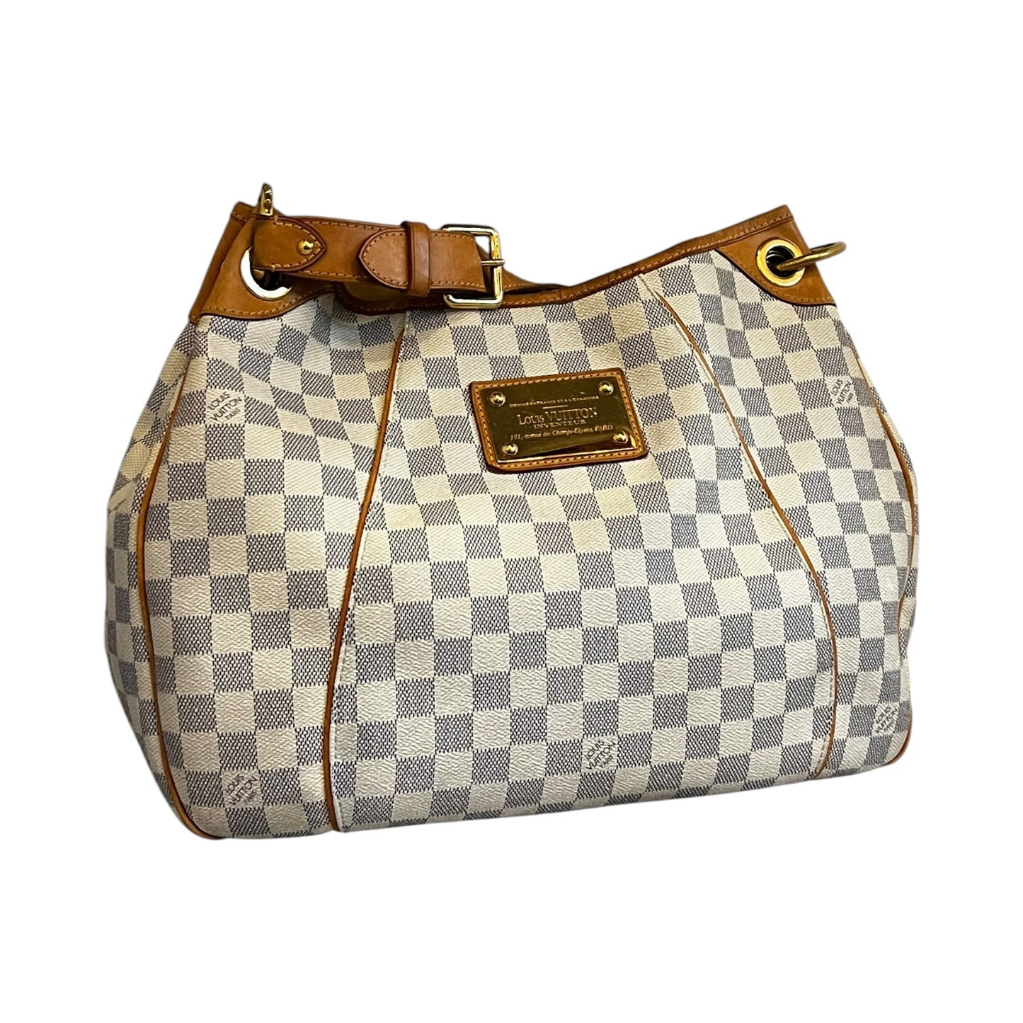 LOUIS VUITTON Galliera PM in Damier Azur