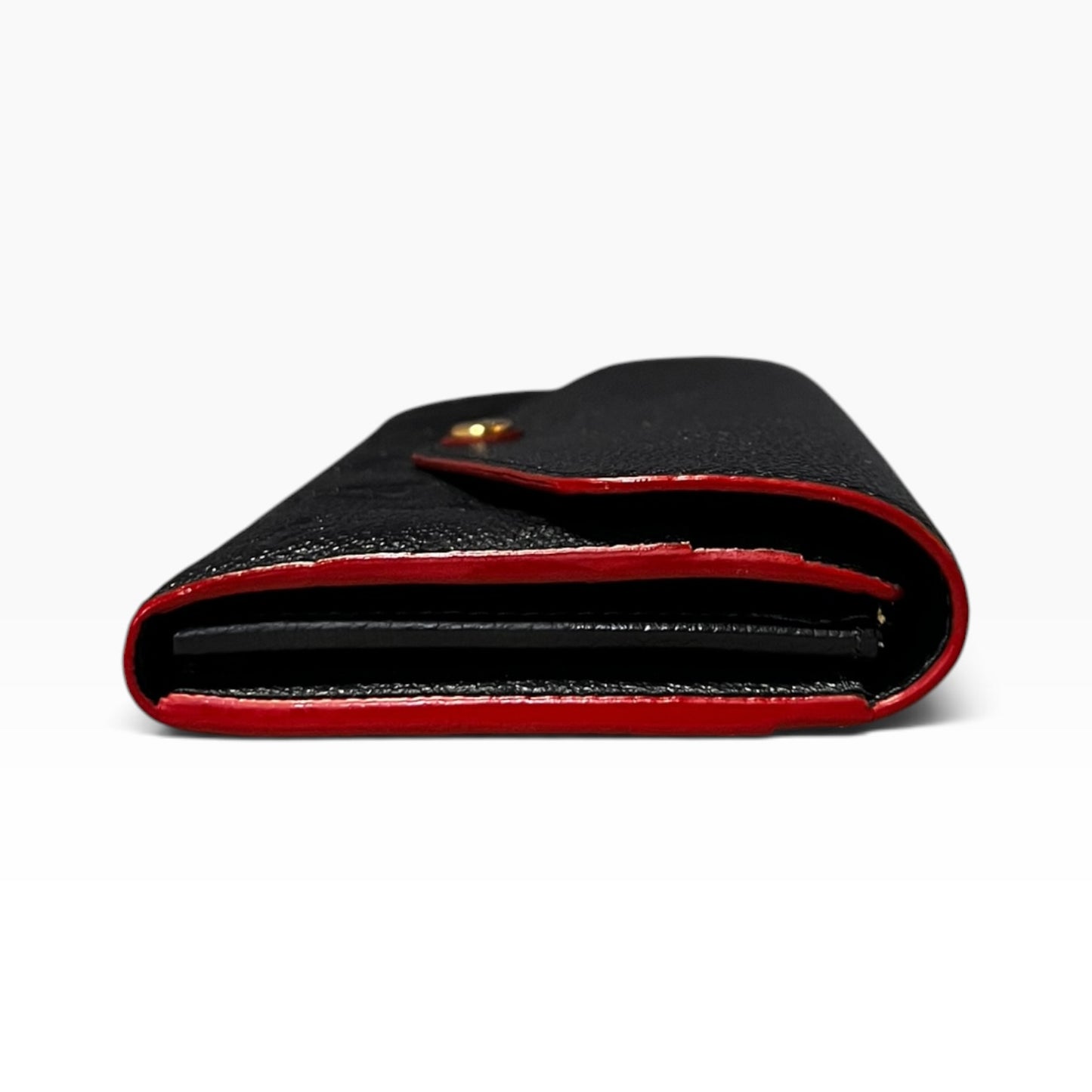 LOUIS VUITTON Sarah Wallet in Navy Monogram Empreinte Leather