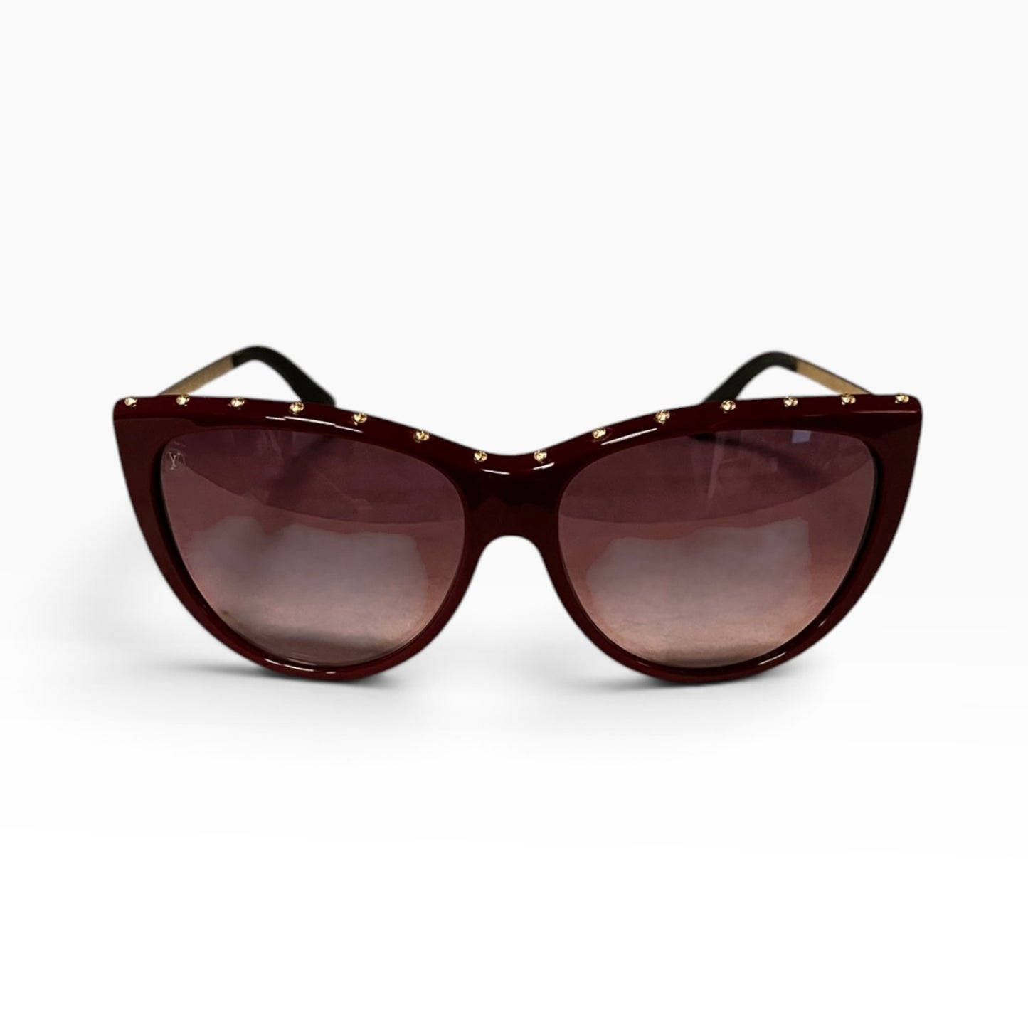 LOUIS VUITTON La Boum Sunglasses in Ruby Red