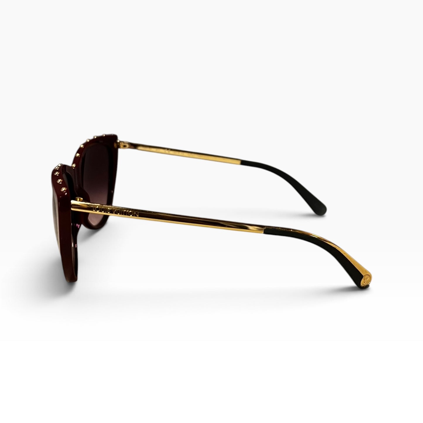 LOUIS VUITTON La Boum Sunglasses in Ruby Red