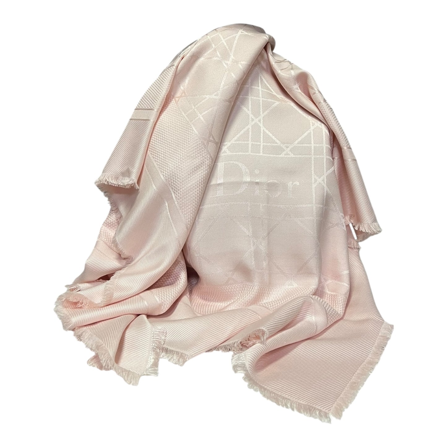 DIOR Cannage Shawl in Rose