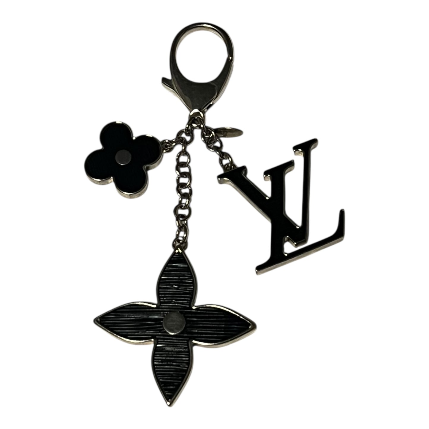 LOUIS VUITTON Fleur de Monogram Bag Charm Key Chain