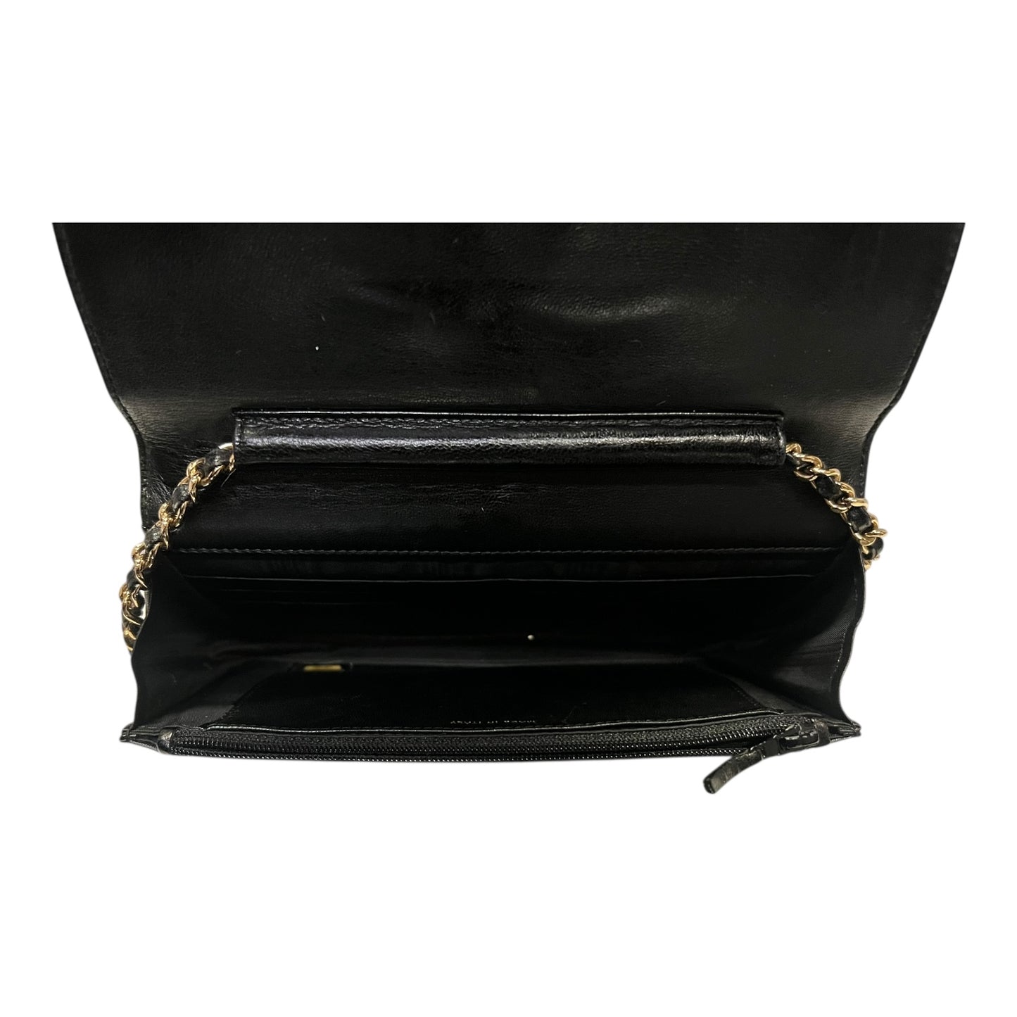 CHANEL Timeless WOC Crossbody in Black Caviar