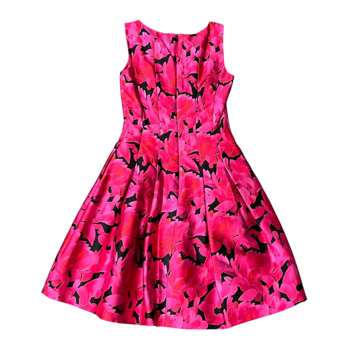 OSCAR DE LA RENTA Floral Fit + Flair Dress | 4