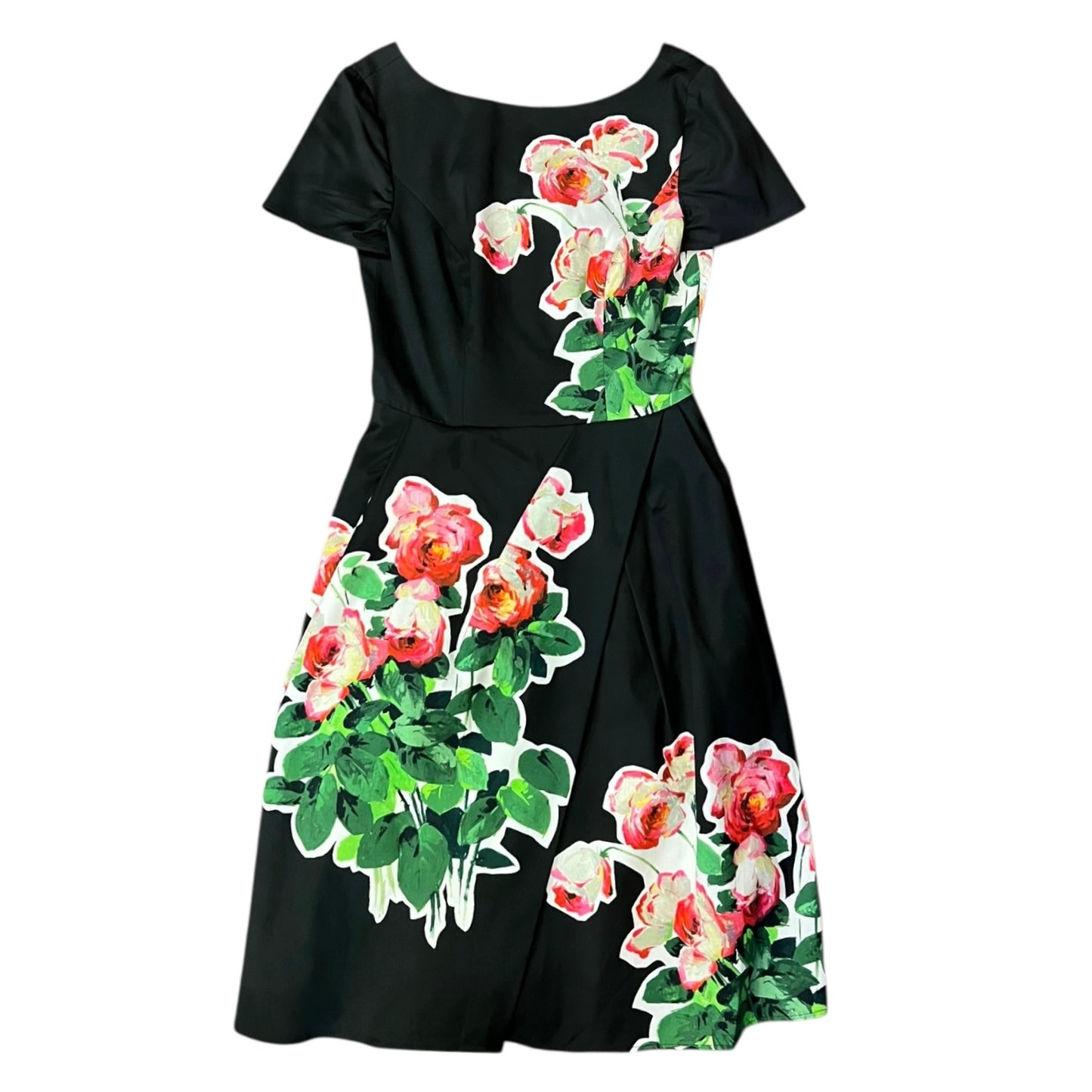 CAROLINA HERRERA Rose Print Dress | 6