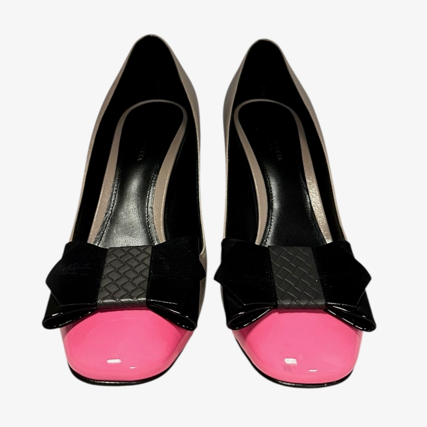 BOTTEGA VENETA Cap Toe Bow Pump | 37