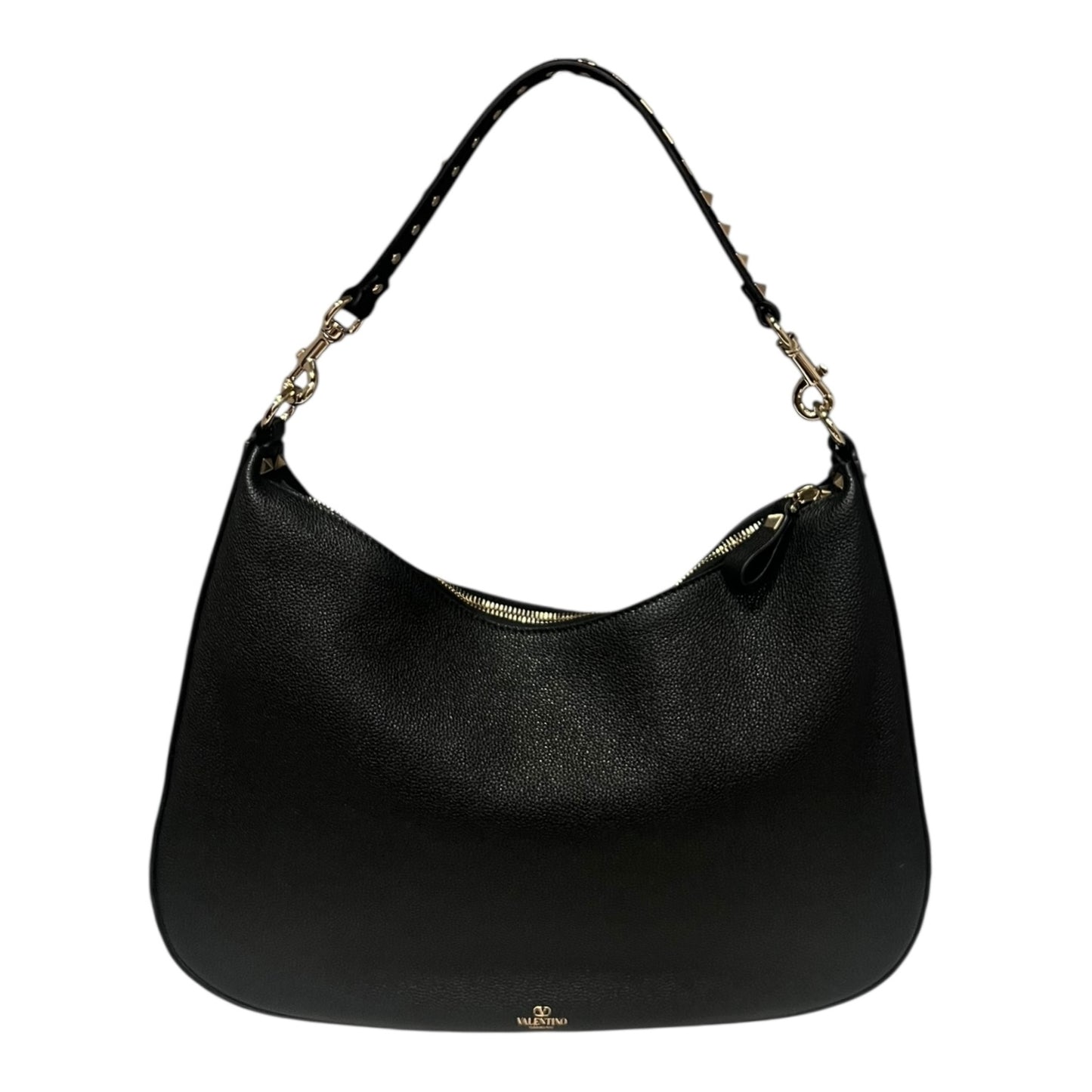 VALENTINO Rockstud Hobo in Black