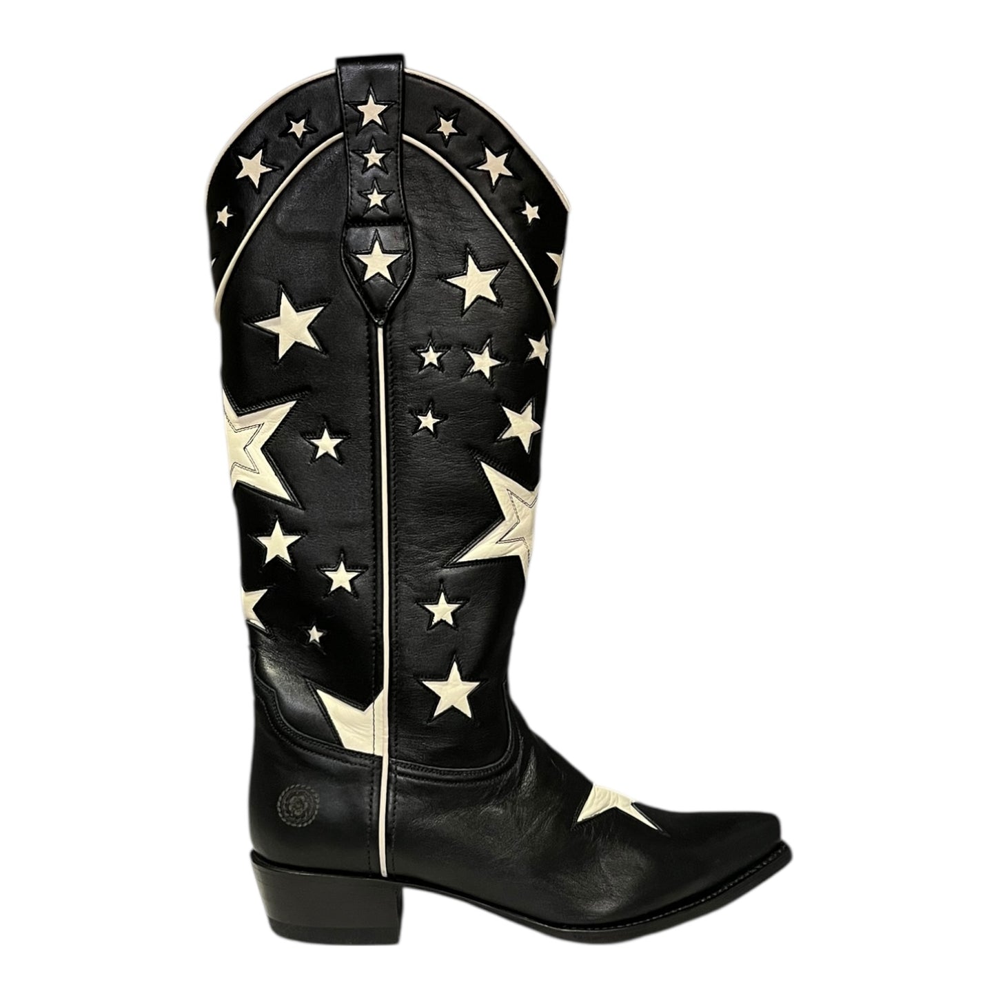 RANCH ROAD Presidio Liberty boots in Black | 8.5