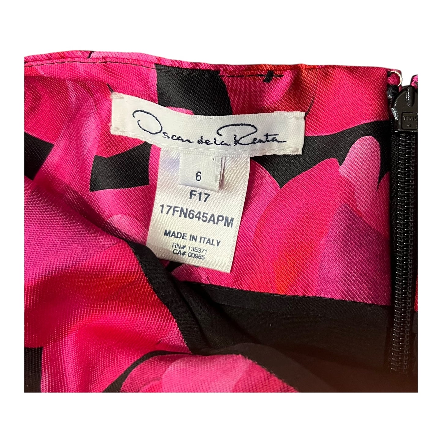 OSCAR DE LA RENTA Floral Fit + Flair Dress | 4