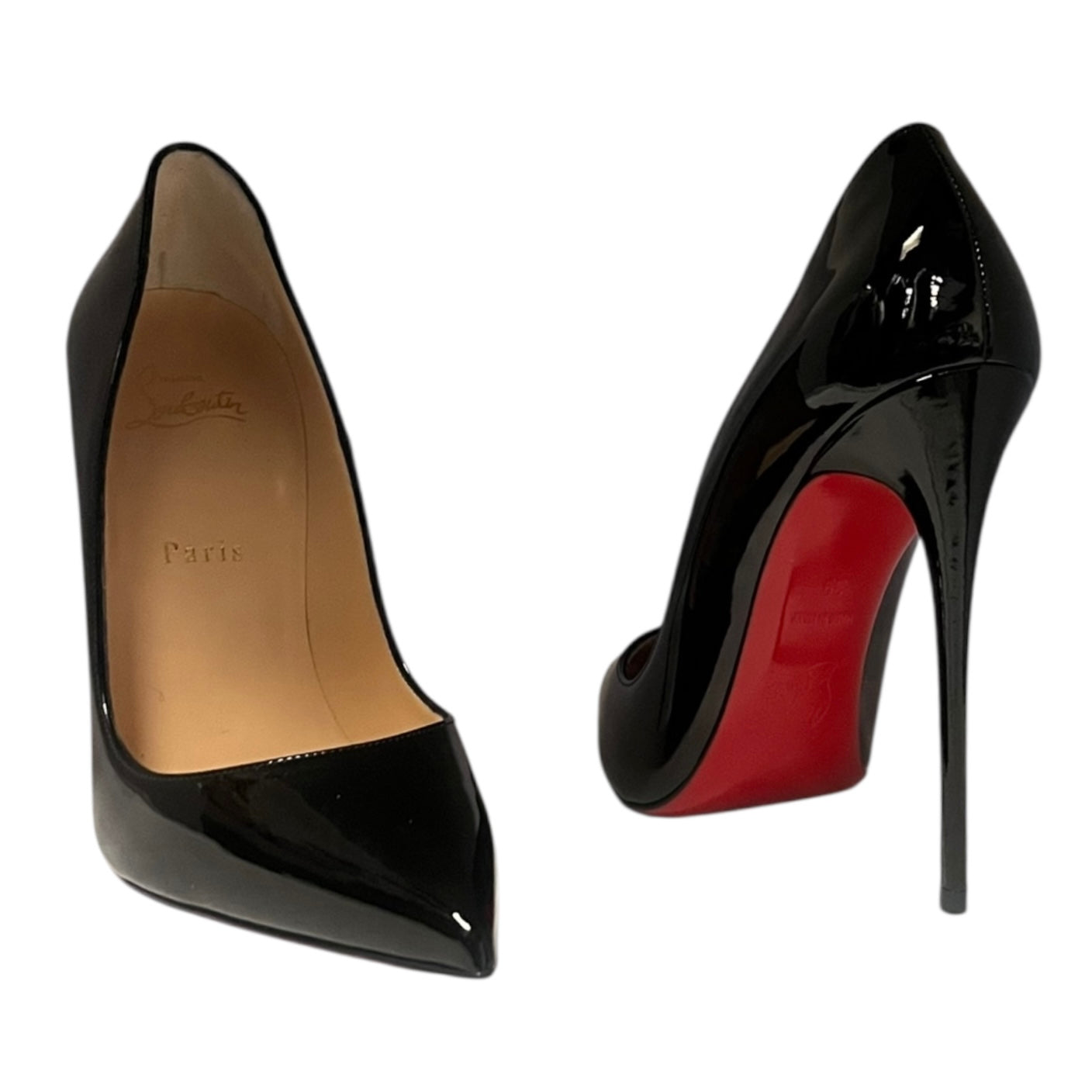 CHRISTIAN LOUBOUTIN So Kate 120 Black Patent | 39