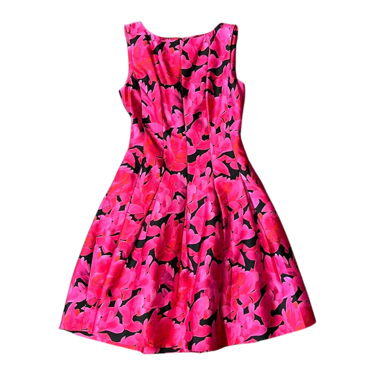OSCAR DE LA RENTA Floral Fit + Flair Dress | 4