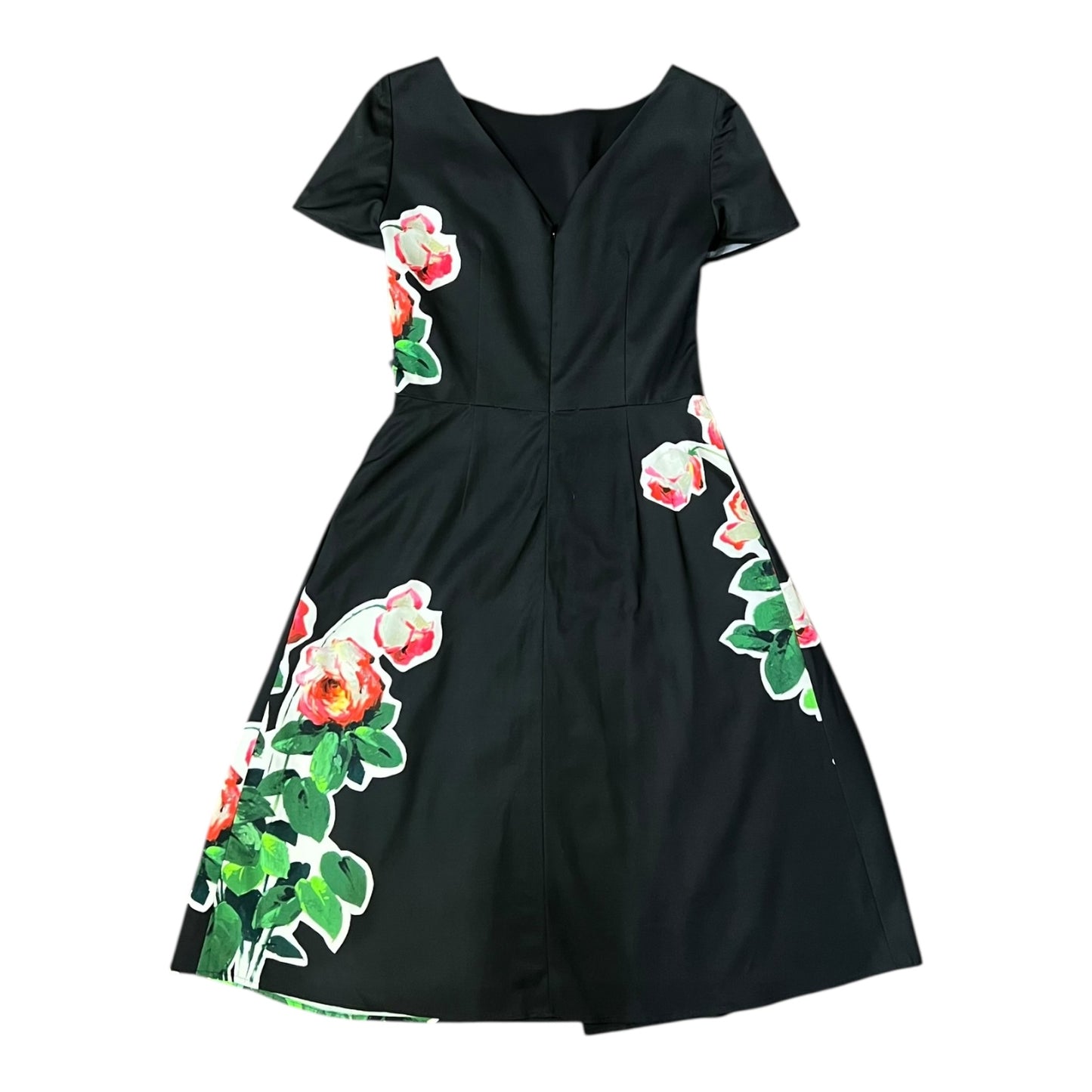 CAROLINA HERRERA Rose Print Dress | 6