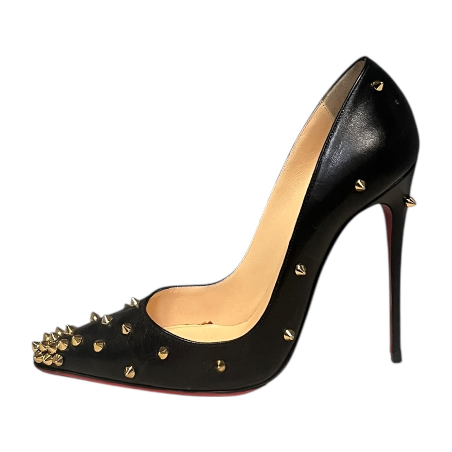 CHRISTIAN LOUBOUTIN Degraspike Pumps in Black | 38